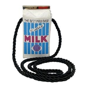 Cute Canvas Mini Milk Box Women's Fashion Crossbody Bag